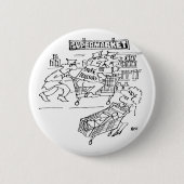 Winkeldetectoren in een supermarkt ronde button 5,7 cm (Voorkant)