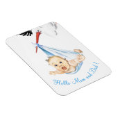 Winkeldragende Baby - Cartoon Trekken Sweet Funny Magneet (Rechterzijde)