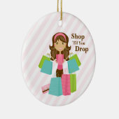 Winkelen als je laat vallen | Versiering Keramisch Ornament (Rechts)