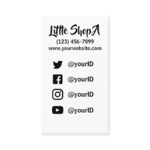 Winkelen/artistieke/sociale netwerkpictogrammen Vi