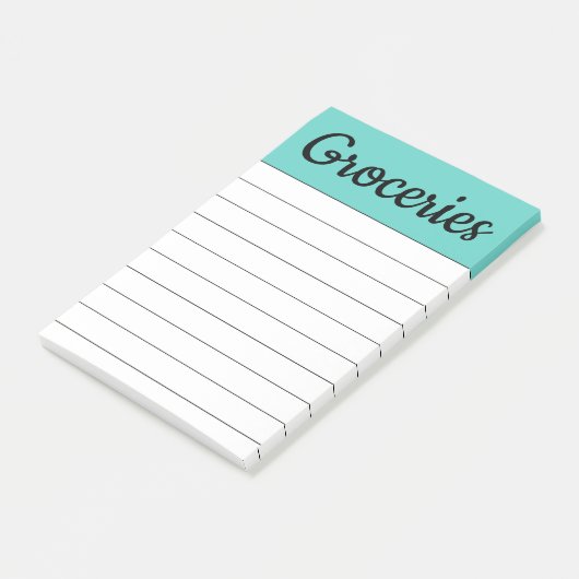 Winkelen Boodschappenpost It Notes Gift (Schuin)