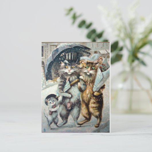 Winkelen Briefkaart (Staand voorkant)