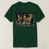 Winkelen buitenshuis t-shirt (Design voorkant)