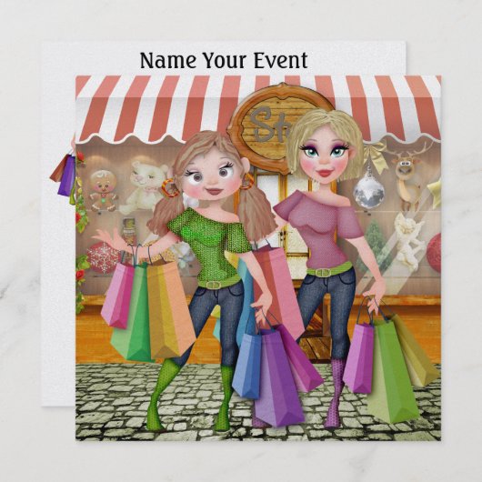 Winkelen :De datum opslaan" - SRF Save The Date (Voorkant / Achterkant)