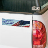Winkelen en ondersteunen Bumpersticker voor kleine (Op Truck)