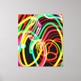 Winkelen het nieuwste Collectie neonpatronen Canvas Afdruk