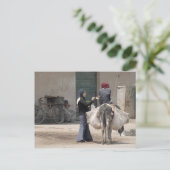 Winkelen in Caïro Briefkaart (Staand voorkant)