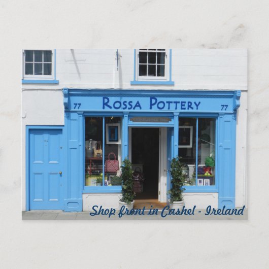 Winkelen in Cashel - Ierland Briefkaart (Voorkant)