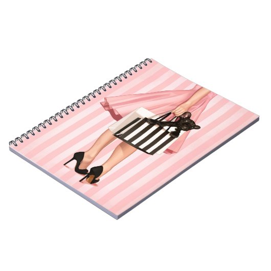 Winkelen in de jaren '50 notitieboek (Linkerzijde)