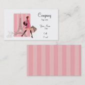 Winkelen in het Visitekaartje van Parijs (Voorkant / Achterkant)