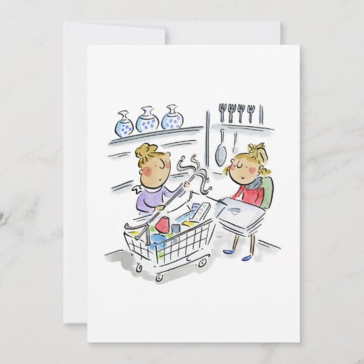 Winkelen in Home Store Kaart (Voorkant)