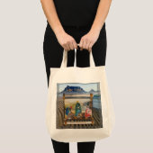 Winkelen in Kaapstad Tote Bag (Voorkant (product))