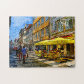 Winkelen in Porto - The Real Portugal Jigzaag Puzz Legpuzzel (Horizontaal)