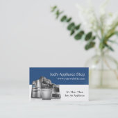 Winkelen, installeren, repareren visitekaartje (Staand voorkant)