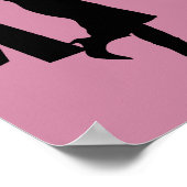 Winkelen is geen geschikt Funny Poster Sign (Hoek)