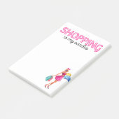 Winkelen is mijn Cardio Post-it® Notes (Schuin)