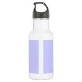 Winkelen is mijn hart op lavender waterfles  (Achterkant)
