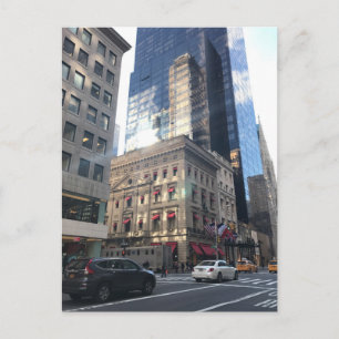 Winkelen op de vijfde plaats in de stad New York Briefkaart
