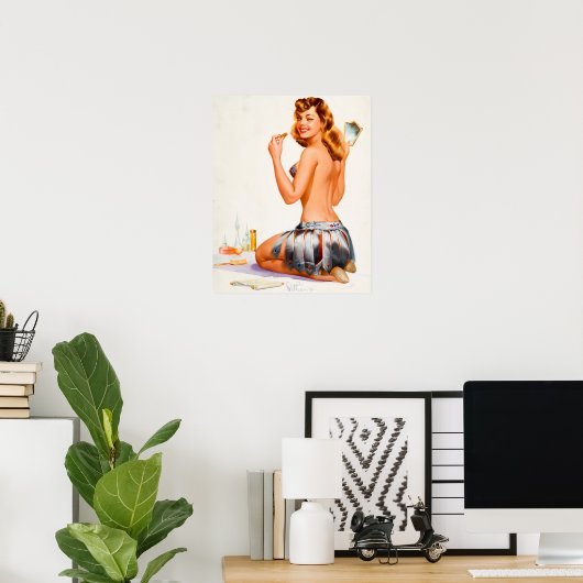 Winkelen Poster (Thuiskantoor)