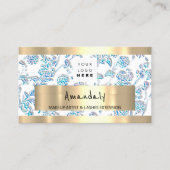 Winkelen QR CODE Logo metaalventilator Visitekaartje (Voorkant)