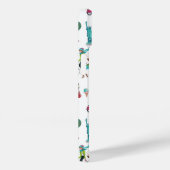 Winkelen Stad Meisje Illustratie Patroon Case-Mate iPhone Case (Achterkant / Rechts)