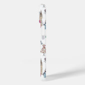 Winkelen Stad Meisje Illustratie Patroon Case-Mate iPhone Case (Achterkant / Links)