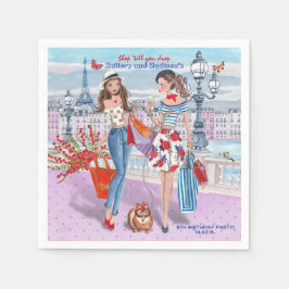 Winkelen tot je afvalt |Birthday Party | Papier va Servetten