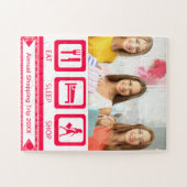 Winkelen uit slaapstand - keepslag puzzel legpuzzel (Horizontaal)