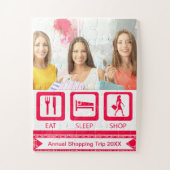 Winkelen uit slaapstand - keepslag puzzel legpuzzel (Verticaal)