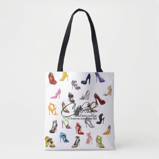 Winkelen van Tas Assepoester Quote-schoten (Voorkant)