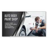 Winkelen voor automatische carrosserie | Spuitbuss Magnetisch Visitekaartje (Voorkant)
