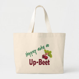 Winkelen voor bier grote tote bag