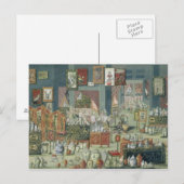 Winkelen voor Chinese goederen, midden 18e eeuw (c Briefkaart (Voorkant / Achterkant)