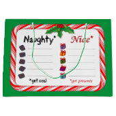 Winkelen voor de Ondeugend of Nice Groot Cadeauzakje (Voorkant)