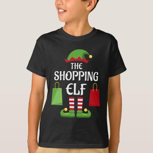 Winkelen voor Elf Family Matching Group - Kerstmis T-shirt (Voorkant)
