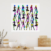 Winkelen voor meisjes poster (Keuken)