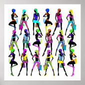 Winkelen voor meisjes poster (Voorkant)