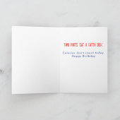 Winkelen voor Verjaardagsmaaltijd. Kaart (Binnen)