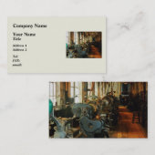 Winkelen voor zware machines visitekaartje (Voorkant / Achterkant)