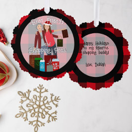 Winkelen Voordelen Ornament Kaart