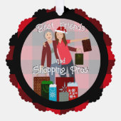 Winkelen Voordelen Ornament Kaart (Voorkant)