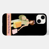 Winkelen vs. Therapie Phonehoesje Case-Mate iPhone Case (Achterkant (horizontaal))