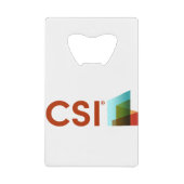 WinkelenCSI Creditkaart Flessenopener (Voorkant)