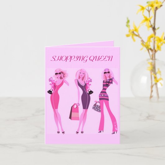 WINKELENDE KONINGIN COLLECTION KAART (Gele Bloem)