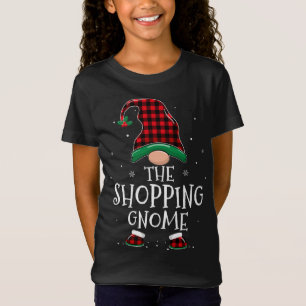 Winkelende mobiele kerstfamilie komt overeen met g t-shirt