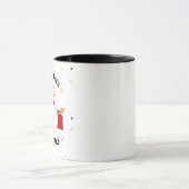 Winkelende Sneeuwman Koffiemok Mok (Midden)