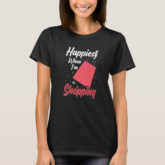 Winkelende spotjes Shopper Jokes 8 T-shirt (Voorkant)