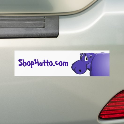WinkelenHutto-Bumpersticker Bumpersticker (Op auto)