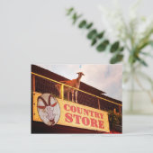 winkelgeit op het dak briefkaart (Staand voorkant)