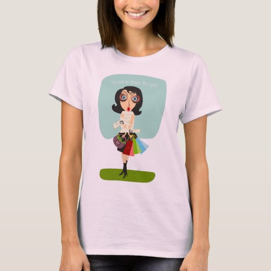 Winkelholics vs Gifts T-shirt (Voorkant)